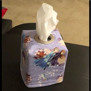Handmade Reversible Tissue Box Cover (Cube Style)